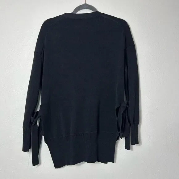 J. Crew slouchy cardigan with side ties size XS - Picture 5 of 9